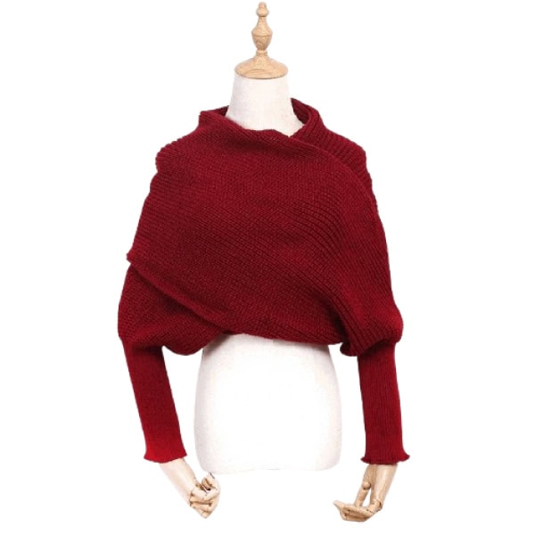 CozyWrap™ – Eșarfa 2-în-1 care se transformă într-un pulover
