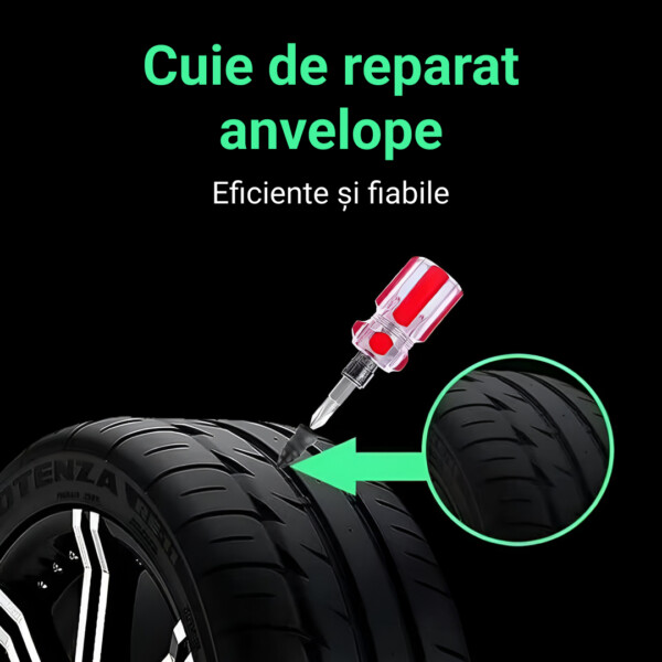 Cuie Pentru Repararea Anvelopelor – 30 buc. Tirestore™ - imagine 2