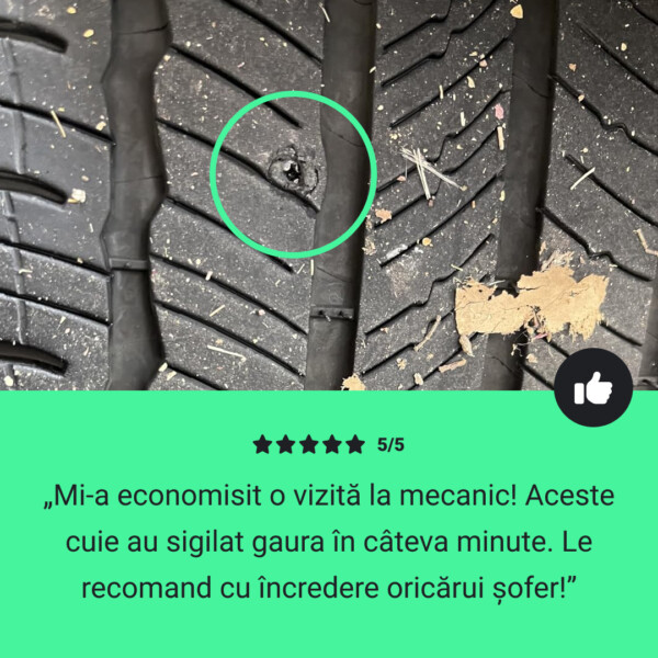Cuie Pentru Repararea Anvelopelor – 30 buc. Tirestore™ - imagine 7