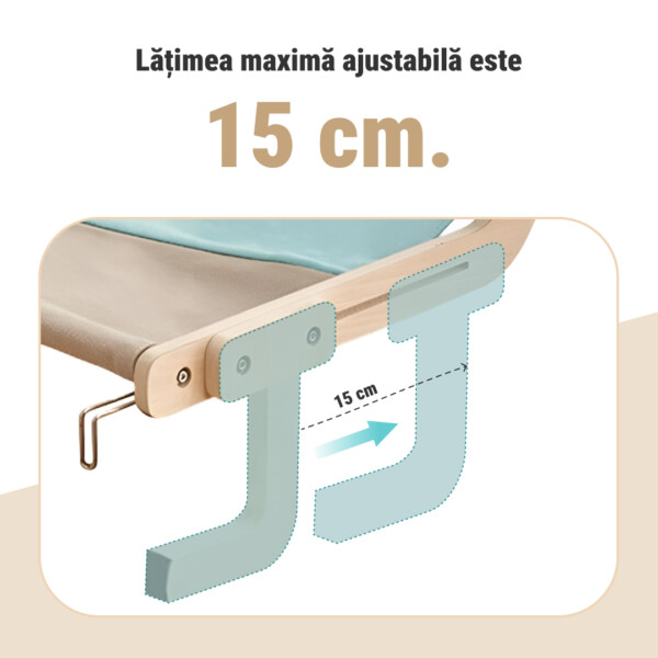 Pat pentru pisici de lângă pat KittyNap™ - imagine 3