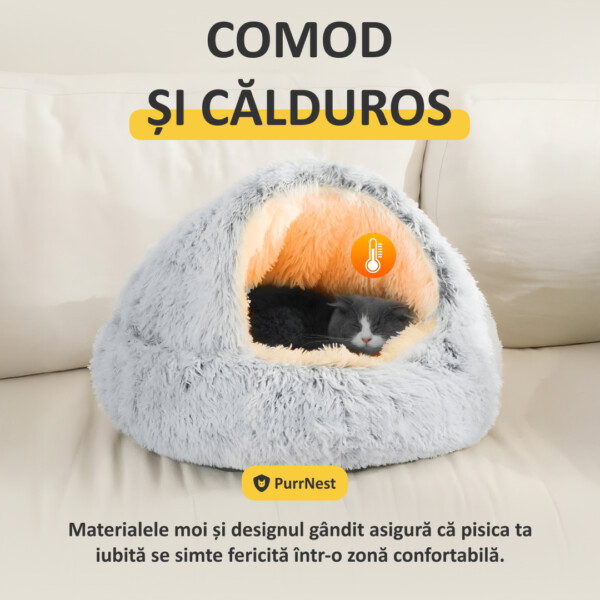 PurrNest – Pat Antistres pentru Animale - imagine 3