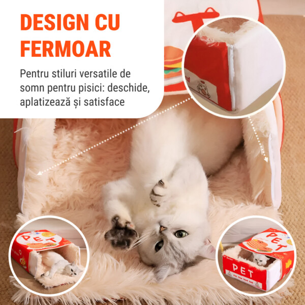 CozyNest – Pat Premium pentru Animale - imagine 2
