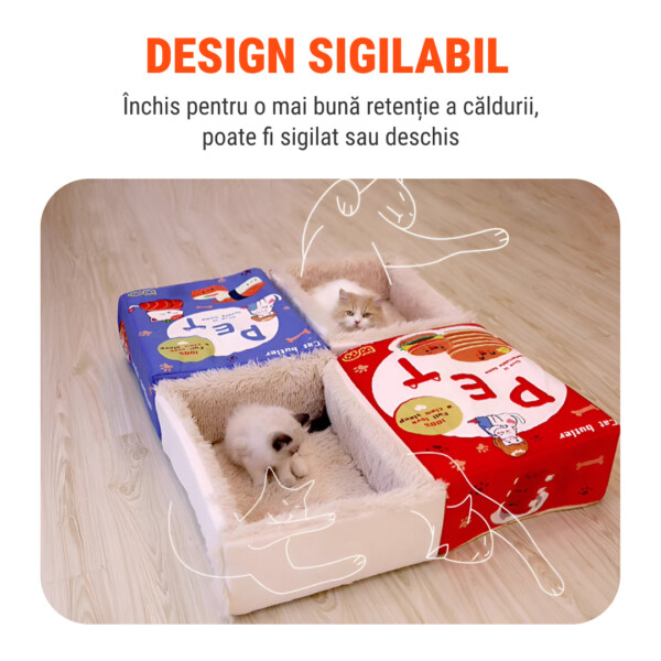CozyNest – Pat Premium pentru Animale - imagine 3