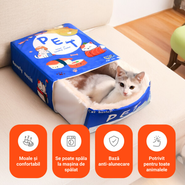 CozyNest – Pat Premium pentru Animale - imagine 4