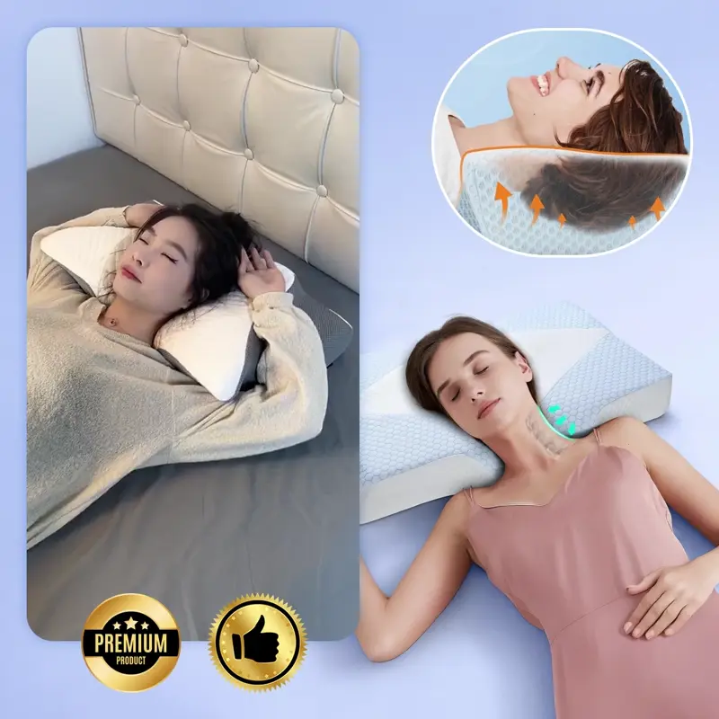 ErgoDream™ - Pernă Ergonomică din Spumă cu Memorie