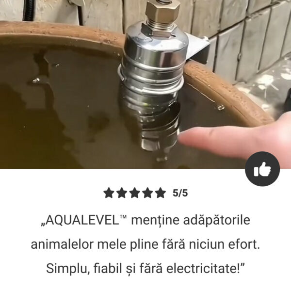 AQUALEVEL™ – Valvă automată de control al nivelului apei - imagine 5