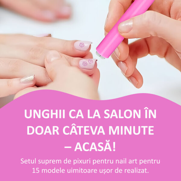 NAILGENIUS™ – Set de Stilouri pentru Nail Art - imagine 2