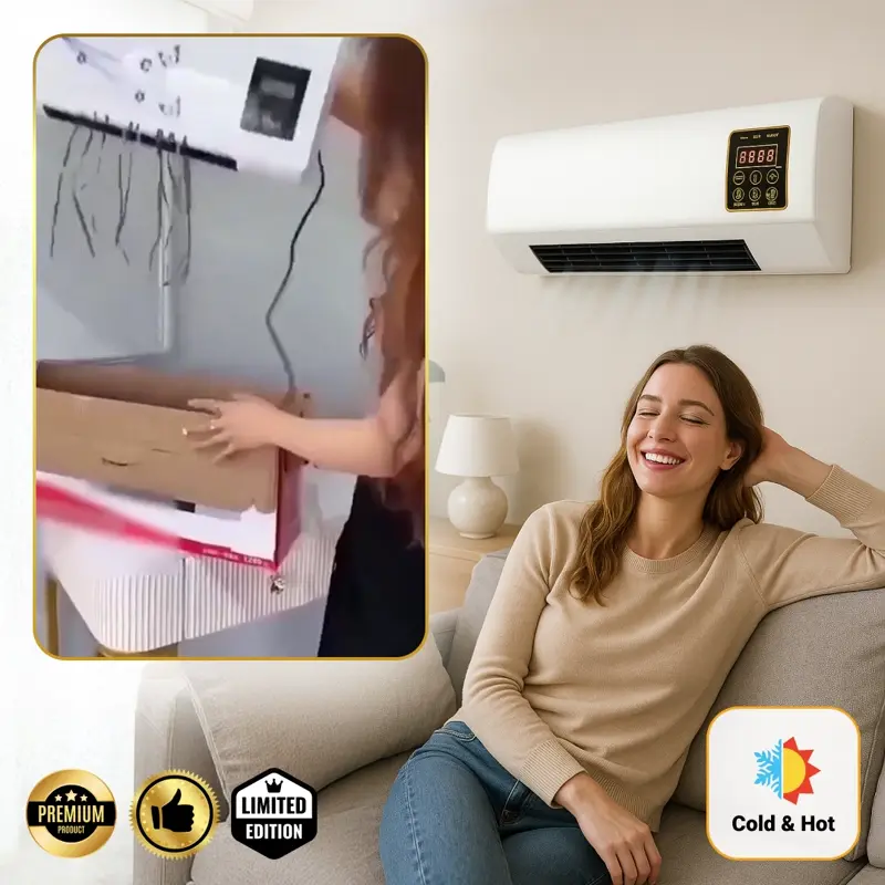 Enchantia – ventilator de răcire și încălzire montabil fără găurire