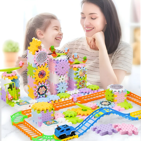 EduTrain - Set Tren Electric STEM 203 Piese - imagine 2
