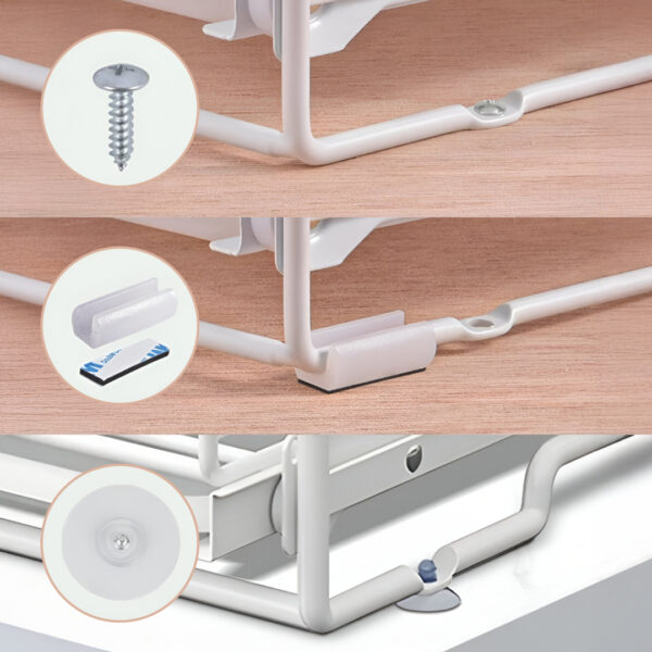 SlideDry™ – Suport de Vase Glisant Extensibil - imagine 5