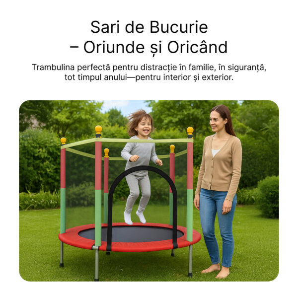 FunLeap – Trambulină Universală pentru Interior & Exterior - imagine 2