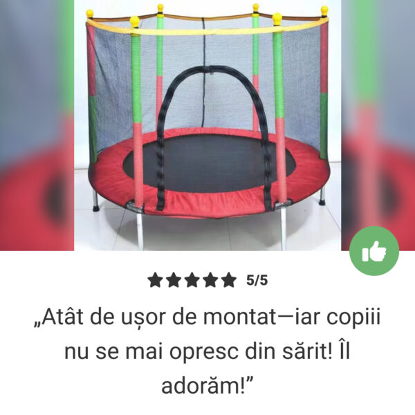 FunLeap – Trambulină Universală pentru Interior & Exterior - imagine 8