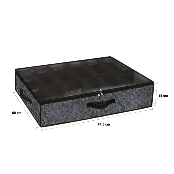 StoreEase™ - Organizator pantofi sub pat - imagine 5