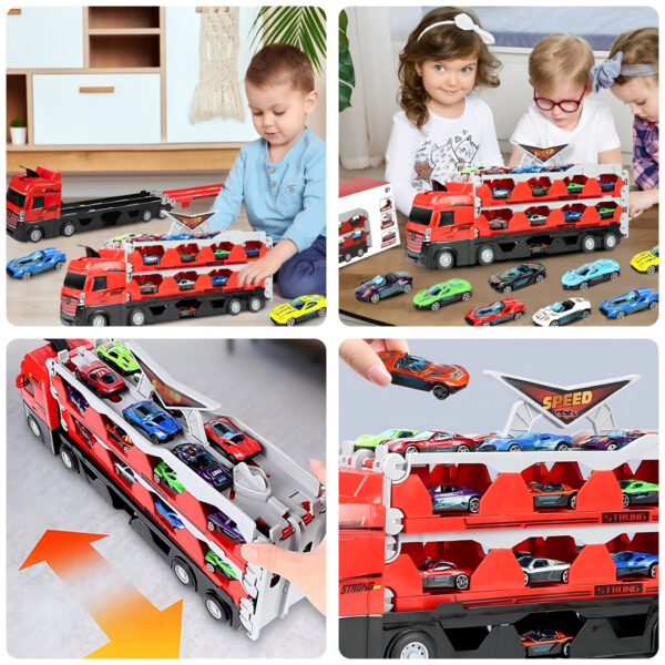 MEGA CAMION EXTENSIBIL RACERTRUCK™ - imagine 5