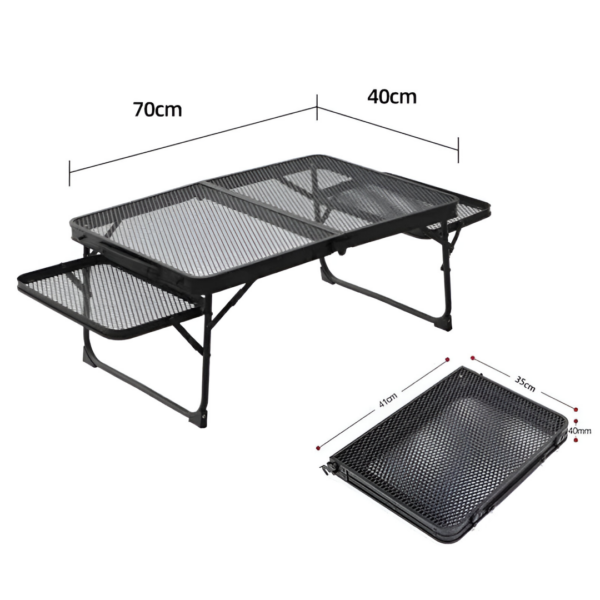 WildFold™ - Masă Pliabilă de Exterior din Plasă - imagine 6
