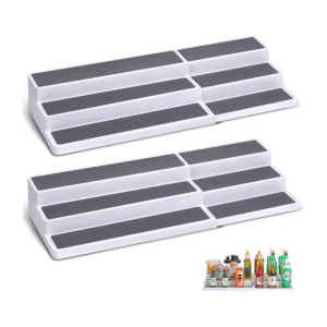 Sortiva™ - Raft Extensibil pe 3 Niveluri pentru Organizare Multifuncțională - 2 bucăți