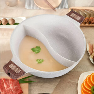 Nango™ – Oală Yin Yang pentru Fondue Chinezesc