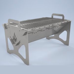 Grillix™ - Grătar pliabil portabil din oțel