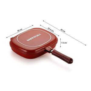 Alternative view of MagicPan™ – Tigaie Grill Dublă Pliabilă
