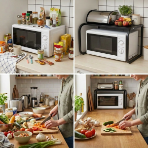 Alternative view of ElevateShelf – raft pentru mai mult spațiu în câteva secunde fără găurire