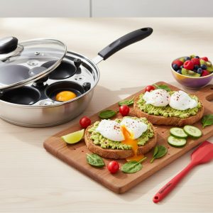 EggChef - Oală pentru ouă poșate perfecte