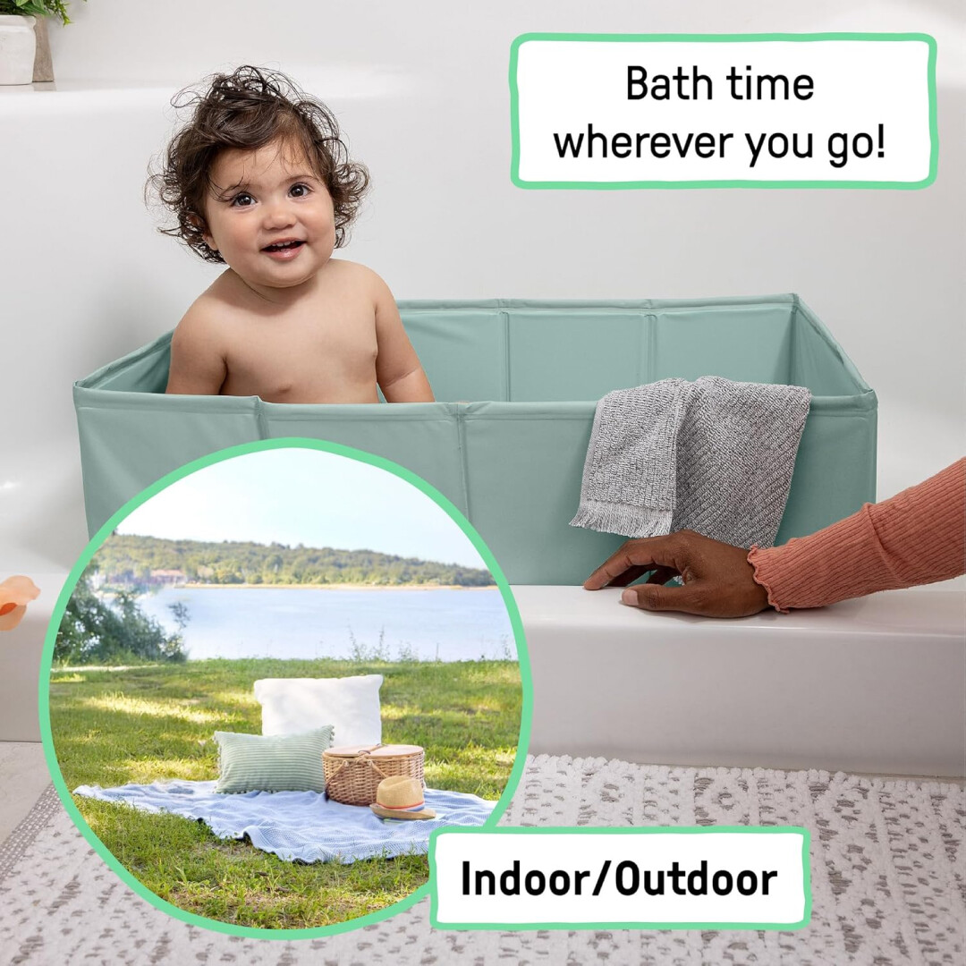 FoldingTub™ – Cadă pliabilă portabilă pentru copii - imagine 6