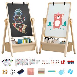 ArtBoard™ – Șevalet Artistic Reglabil pentru Copii