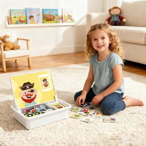 Alternative view of FaceBoard™ – Placă Magnetică Puzzle pentru Față
