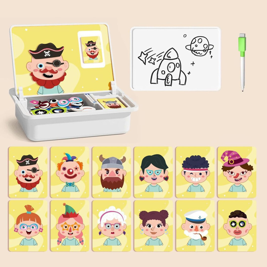 FaceBoard™ – Placă Magnetică Puzzle pentru Față - imagine 4
