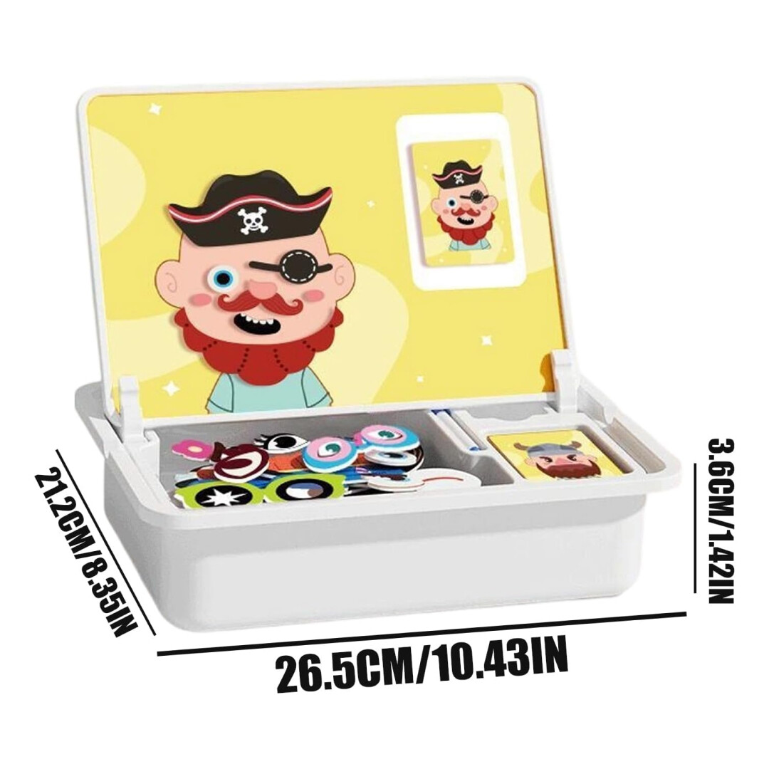 FaceBoard™ – Placă Magnetică Puzzle pentru Față - imagine 5