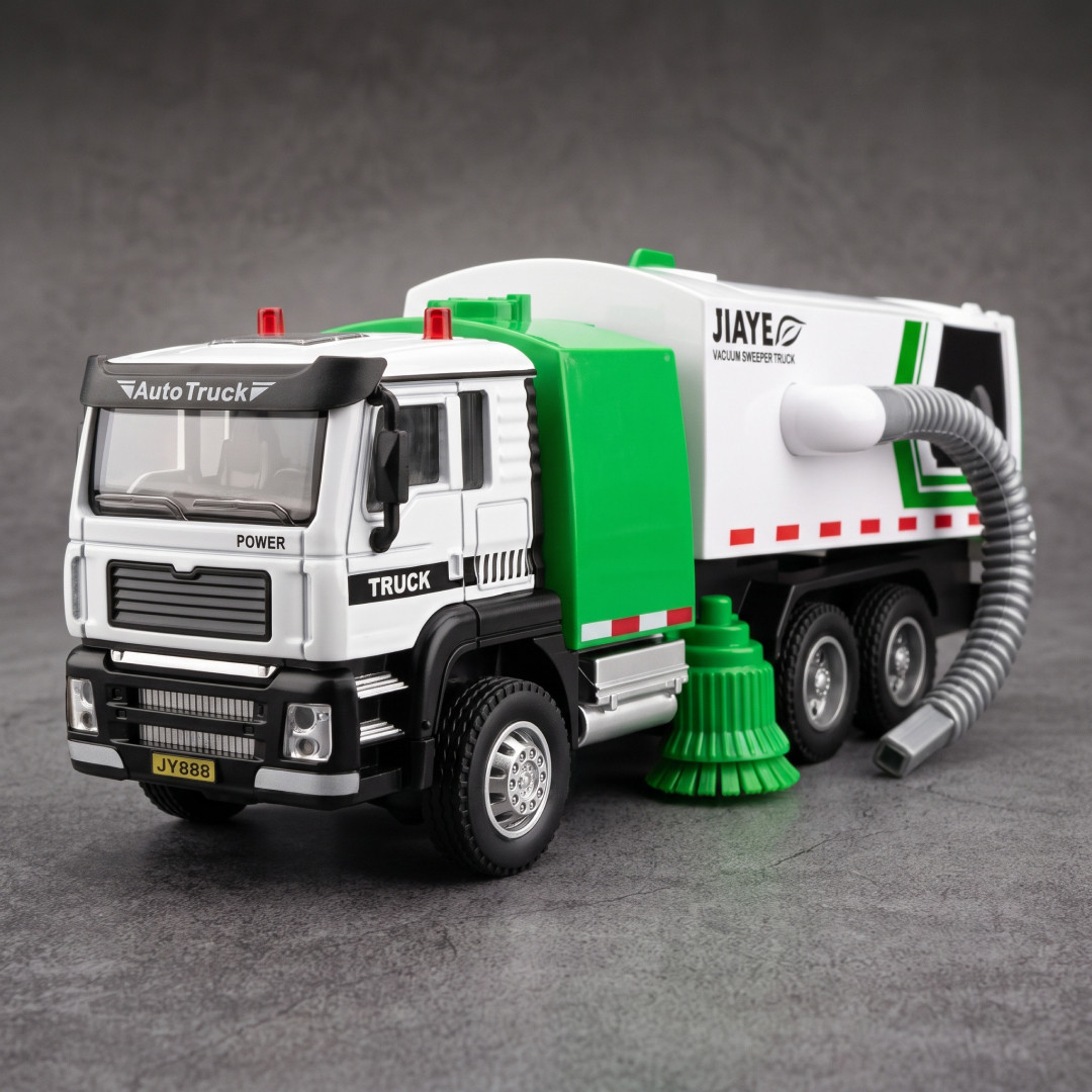 GarbageTruck™ – Cisterna auto cu aspirare cu sunete și lumini - imagine 5